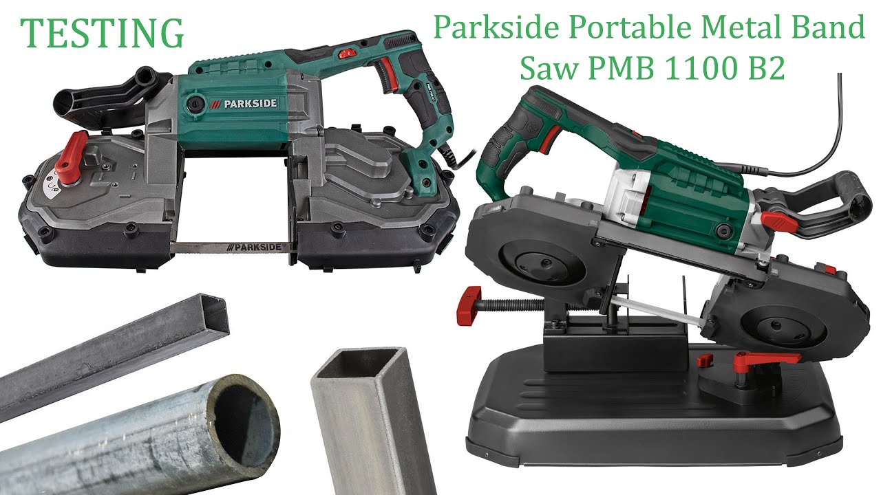 Parkside Portable Metal Band Saw PMB 1100 B2 REVIEW