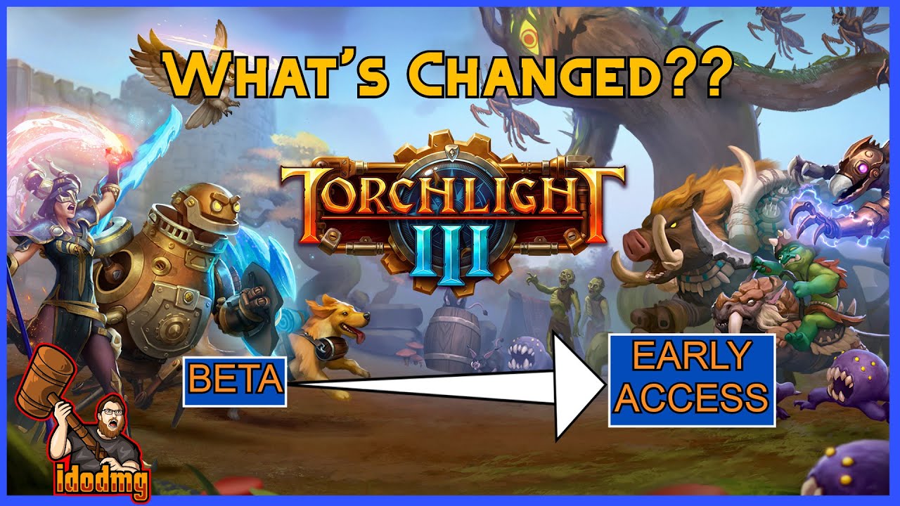 Torchlight 3 Early Access Changes