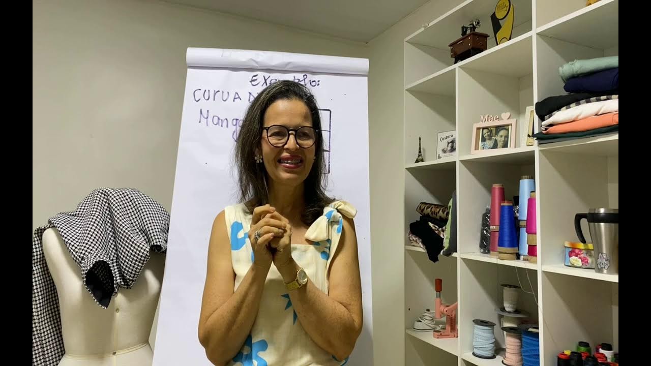 Como fazer a curva de Qualquer tipo de manga