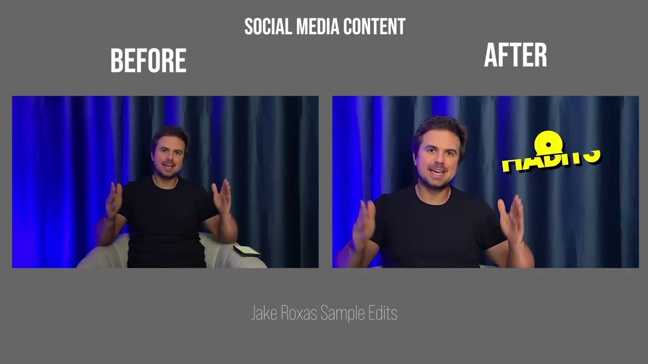 Jake Roxas Social Media content portfolio Sample Hormozi Style