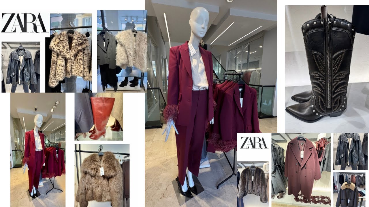 ZARA NEW IN STORE COLLECTION | October 2025 Autumn Winter Jacket 