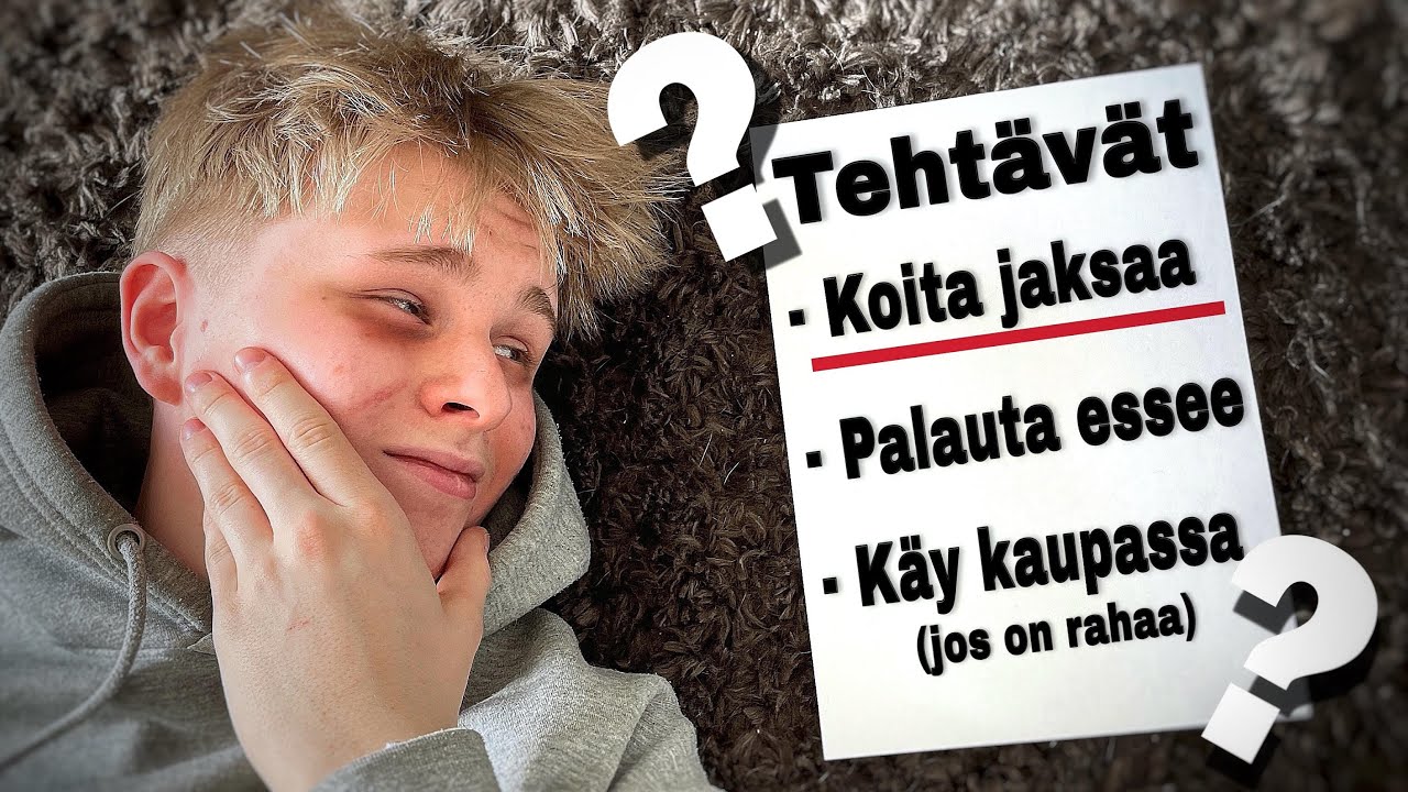 Miltä viikko lukiossa oikeasti näyttää?