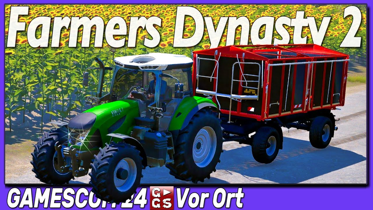 GC24 🎮 Landwirtschaft über Generationen ► FARMERS DYNASTY 2 | GamesCom24