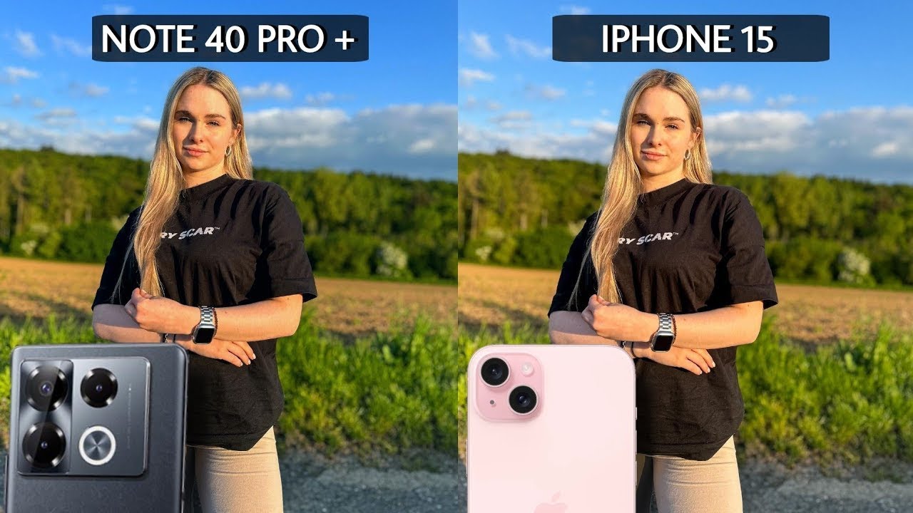 Infinix Note 40 Pro Plus VS iPhone 15 Camera Test Comparison | Unbelievable Results