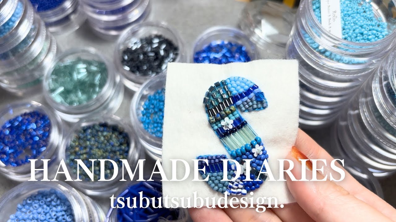 ブローチ作家の日常🍎【産直と制作】DIARIES vol.23 #handmadeaccesories #産直#朝日町#りんごの森