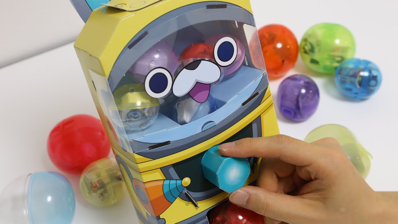 Yo-Kai Watch Gacha Paper Craft Gashapon