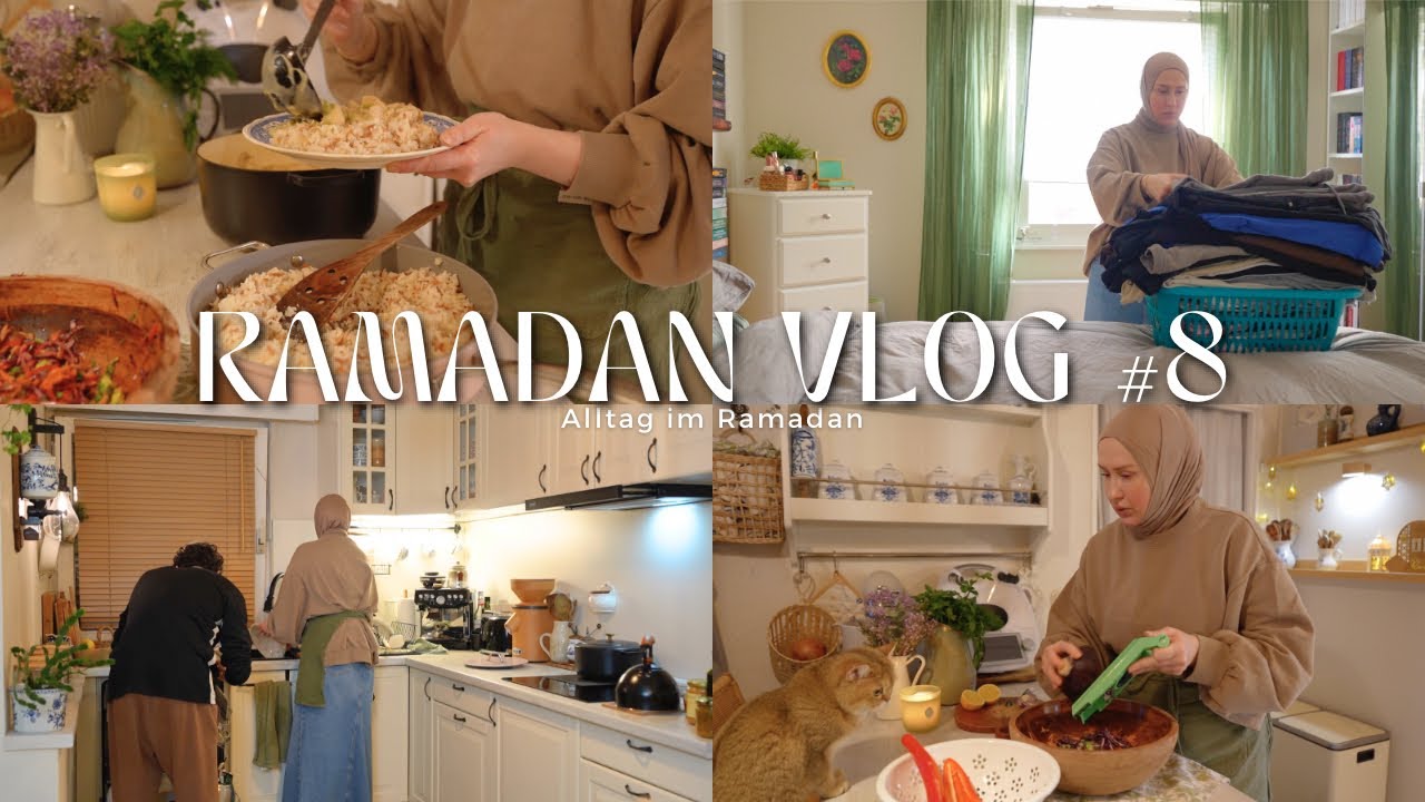 Tagesroutine einer 8 fach Mama im Ramadan | Ramadan Vlog #8