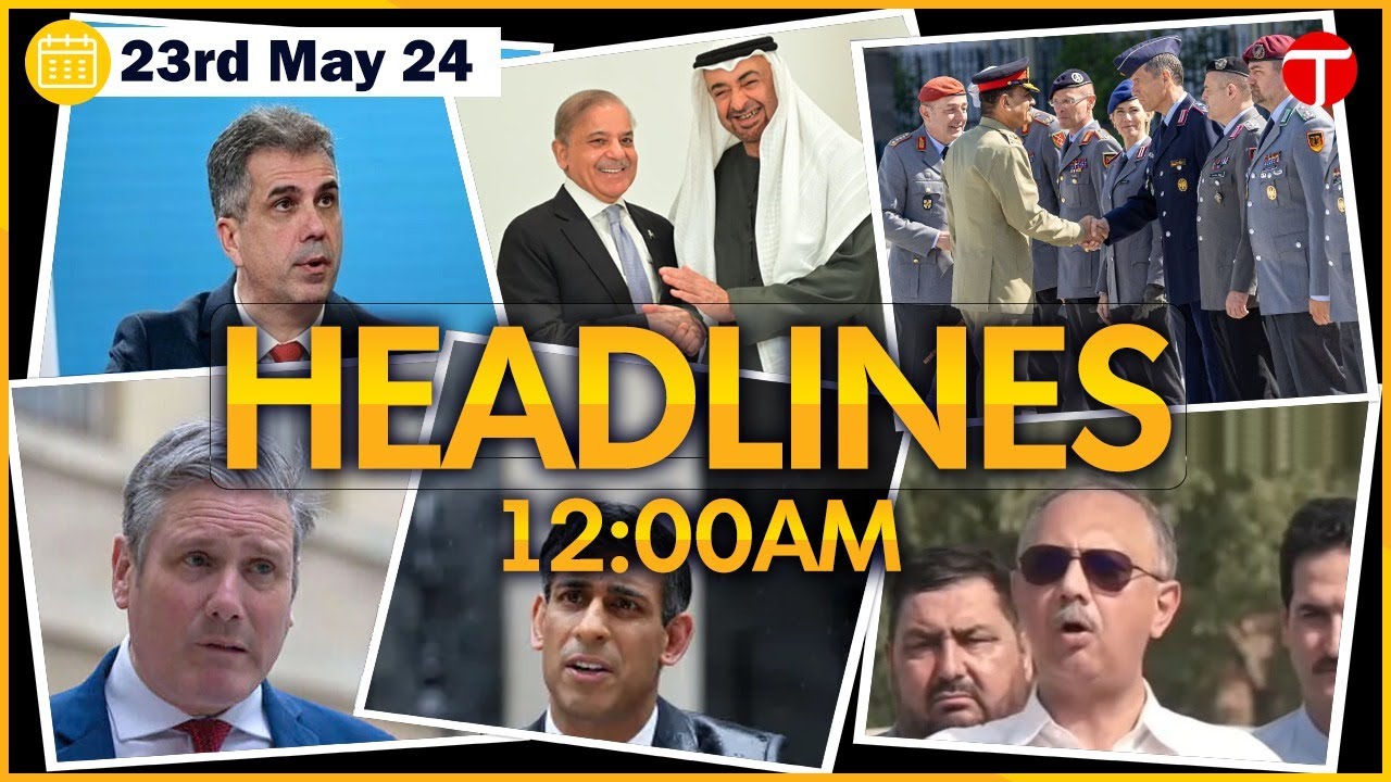 UAE to invest $10bn | COAS Asim Munir in Germany | Hezbollah leader killed | Tribune Headlines 12AM