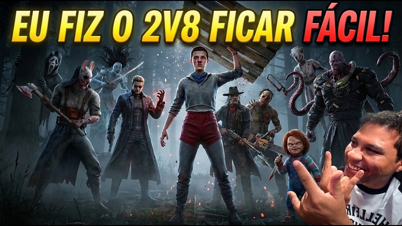 A ELEVEN MAIS TÓXICA DO MODO 2V8! (Dead by Daylight)