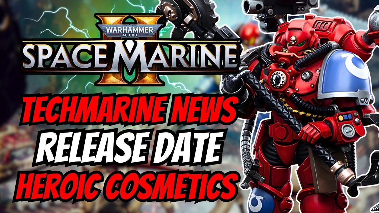 Saber Confirmed This About TECHMARINE Release Date and New Heroic Cosmetics - Space Marine 2 News