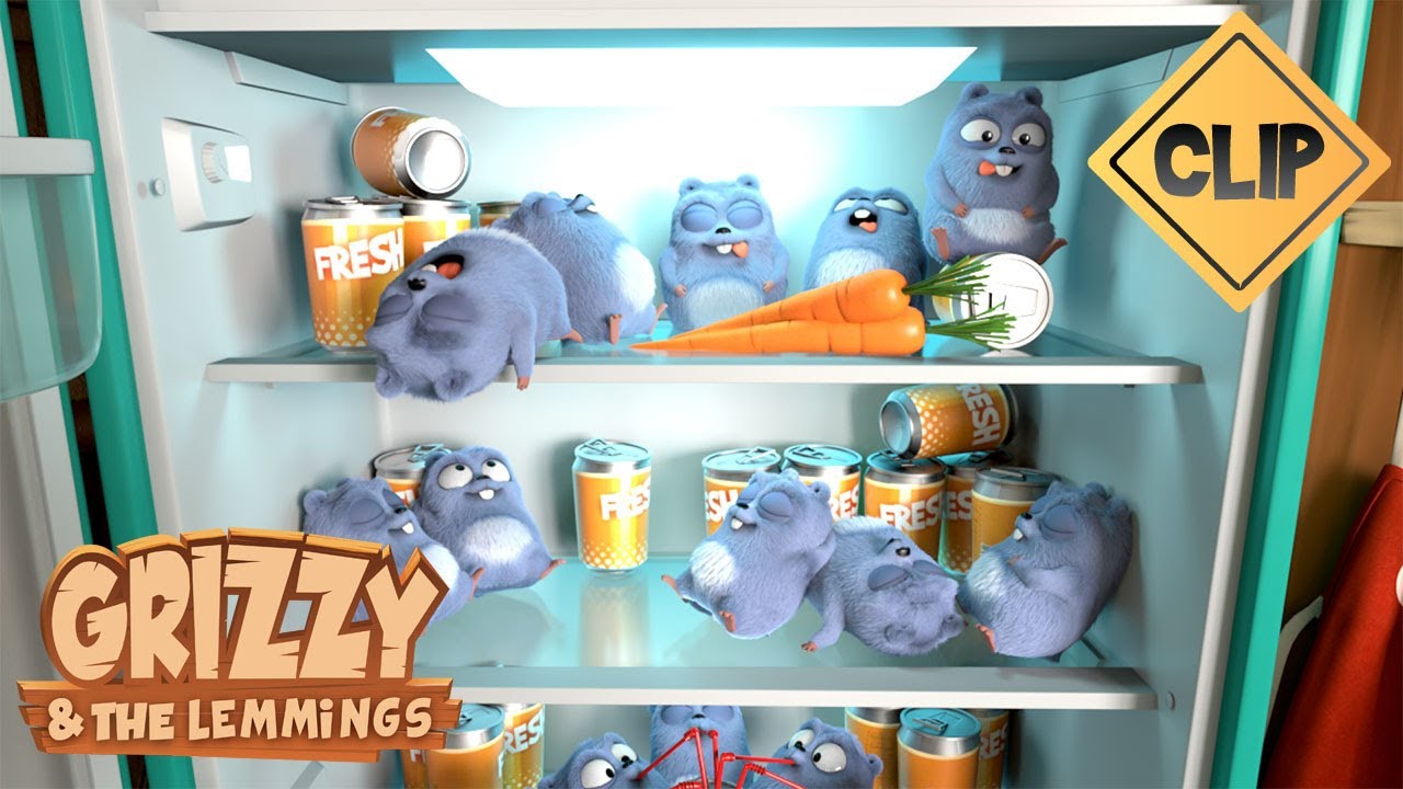 Comment se rafra&icirc;chir avec Grizzy - Grizzy & les Lemmings