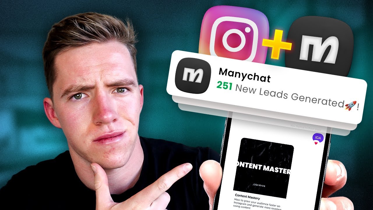 Сгенерируйте 251 лид из одной истории в Instagram с помощью ManyChat.