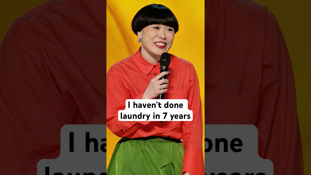 Are you like me or my husband? #standupcomedy #shorts #relationship #married #laundry
