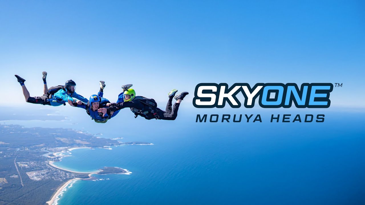 SKYONE Moruya Heads - Skydive over the ocean from 15,000 feet