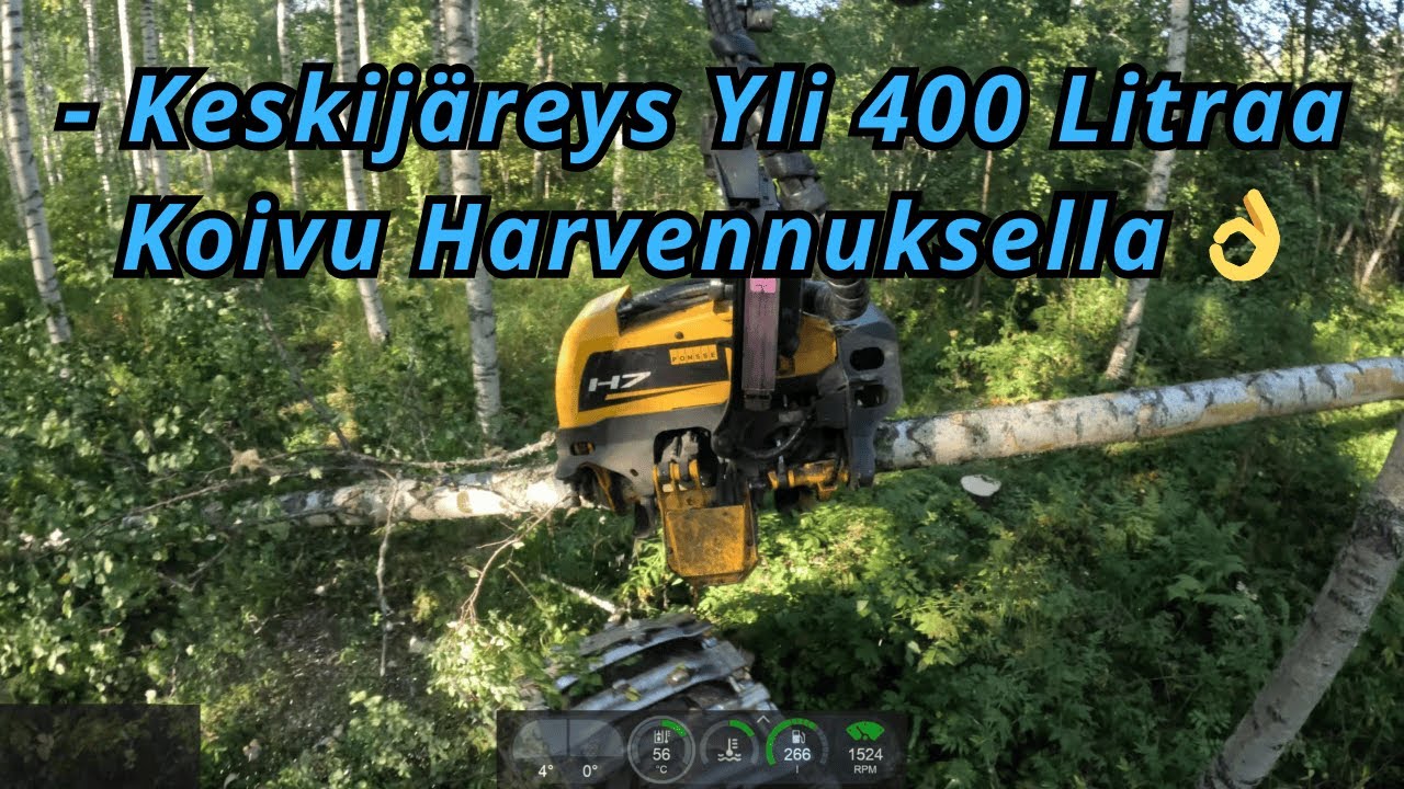 Nyt Onkin Melko Järeää Koivikon Väljennystä. Ponsse Scorpion K AC New H7 2025