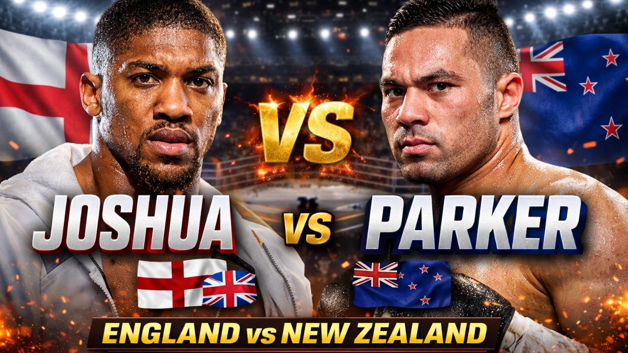 ANTHONY JOSHUA BREAKS JOSEPH PARKER 💥 | England 🇬🇧 vs New Zealand 🇳🇿 | Heavyweight Masterclass HD