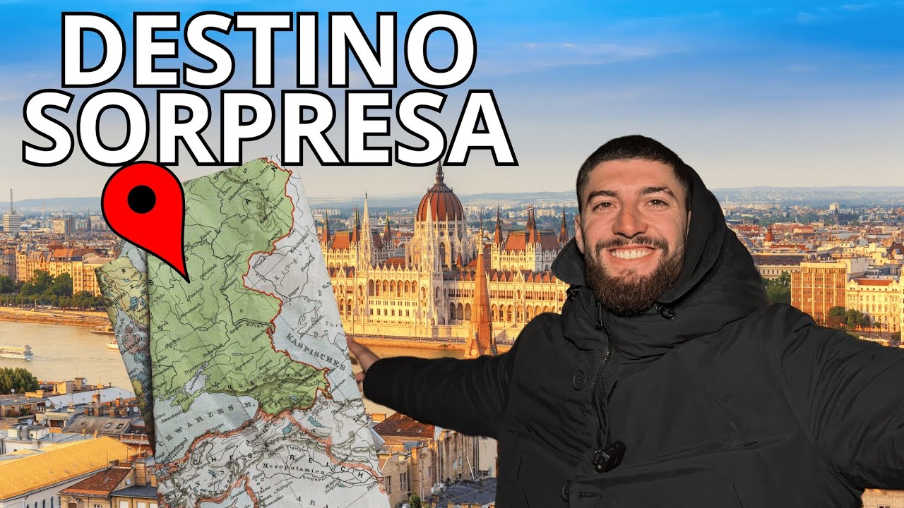 Decidí VIAJAR SIN SABER el DESTINO y TERMINÉ AQUÍ!