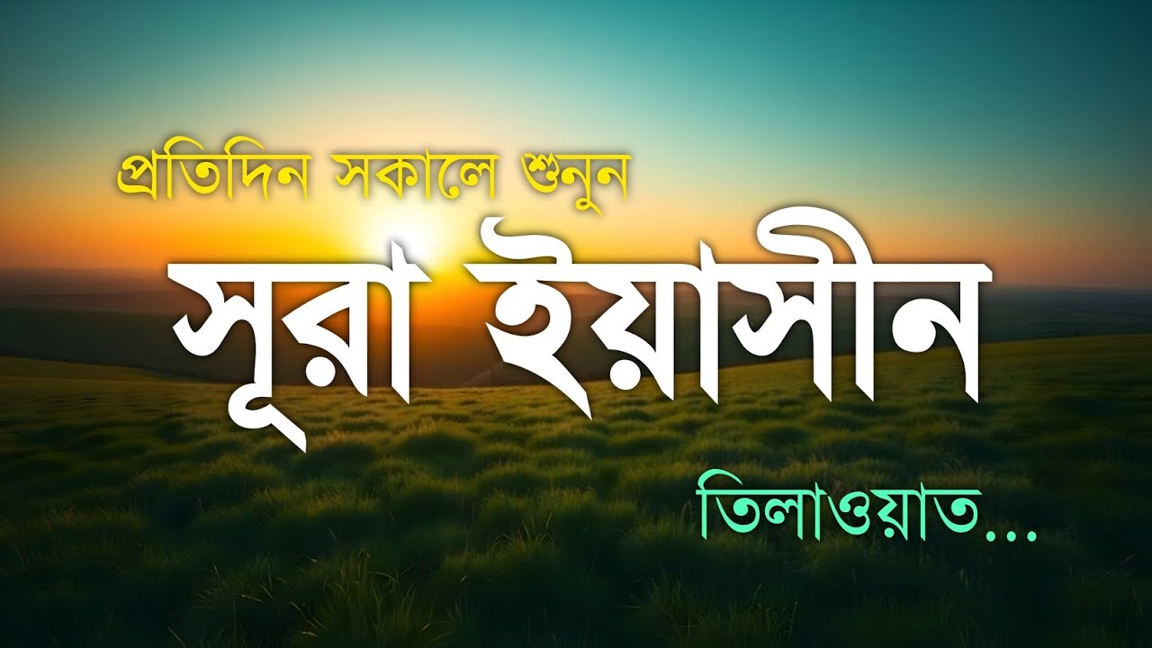 প্রতিদিন সকাল শুরু করুন সূরা ইয়াসিন তিলাওয়াতে | Heart Touching Surah Yasin(سورة يس)| Morning Peace
