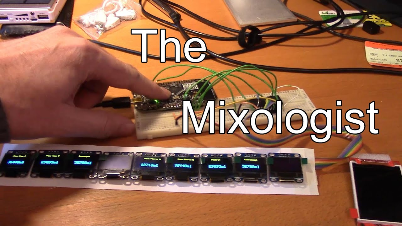 The Mixologist - Automated nutrient mixing for hydroponics.
