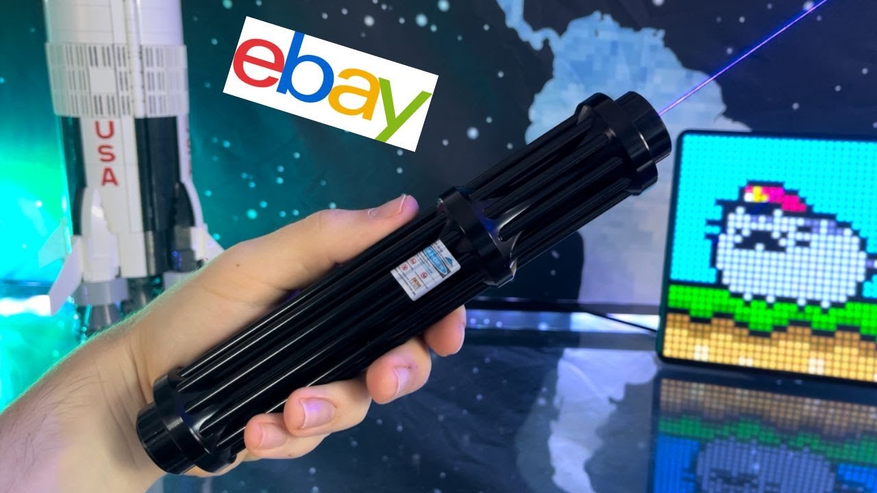 Я купил самую мощную лазерную указку на eBay