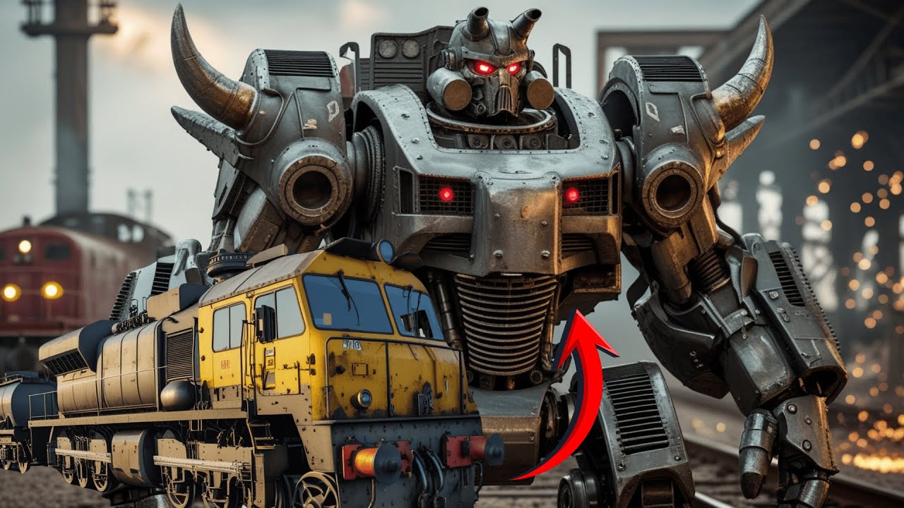 What Would It Be Like If Giant Trains Transformed Into Robots?  |  TRANSFORM LEGENDS