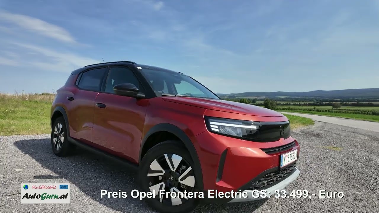 Der Opel Frontera Electric GS in 60 Sekunden