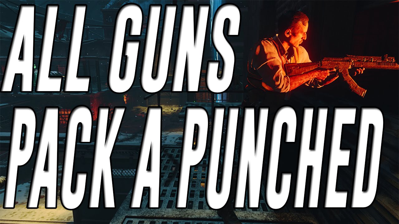 All Guns Pack a Punched in Black Ops 3 Zombies
