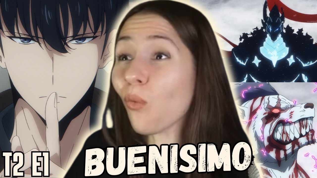 EL ANIME CON MEJOR VALORACIÓN 😨😱  // REACCION SOLO LEVELING SEASON 2 CAP 1
