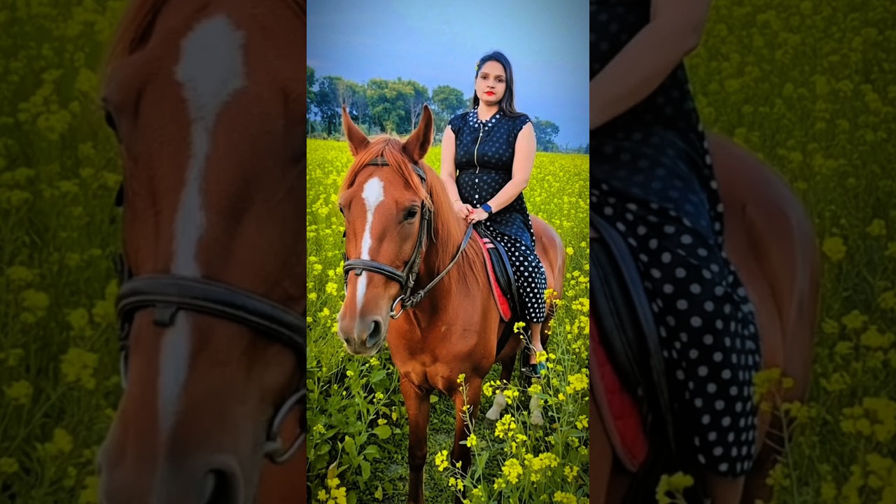 Girls horse riding 🐎 
