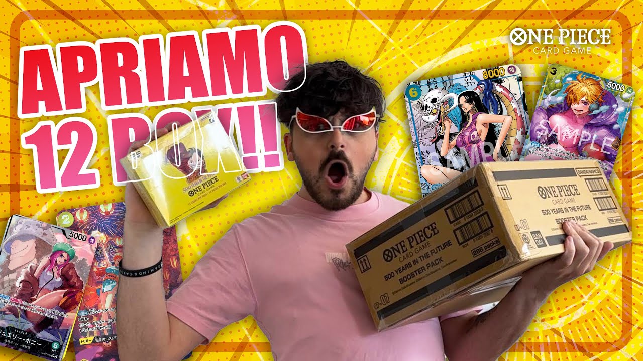 Abbiamo TROVATO di TUTTO!! - Case Unboxing OP07 One piece TCG