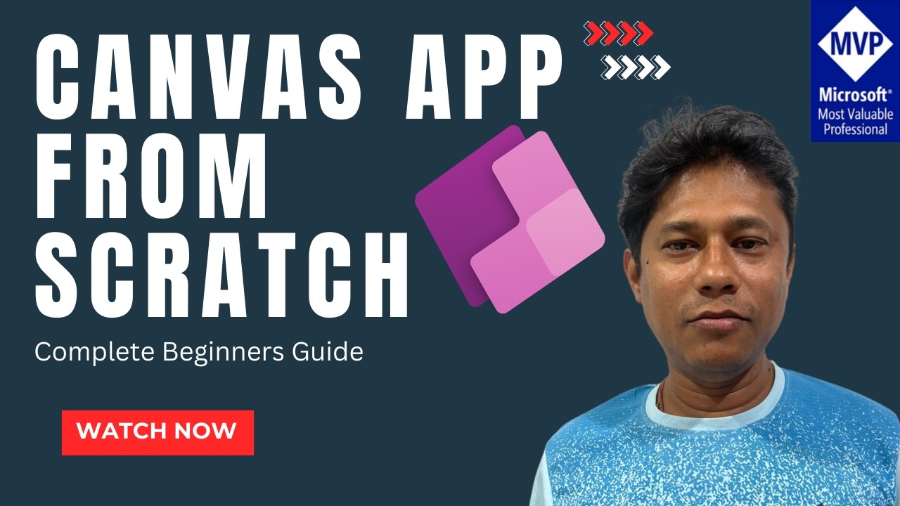 Создайте своё первое приложение Power Apps Canvas с нуля | Учебное пособие для начинающих [Пошаго...