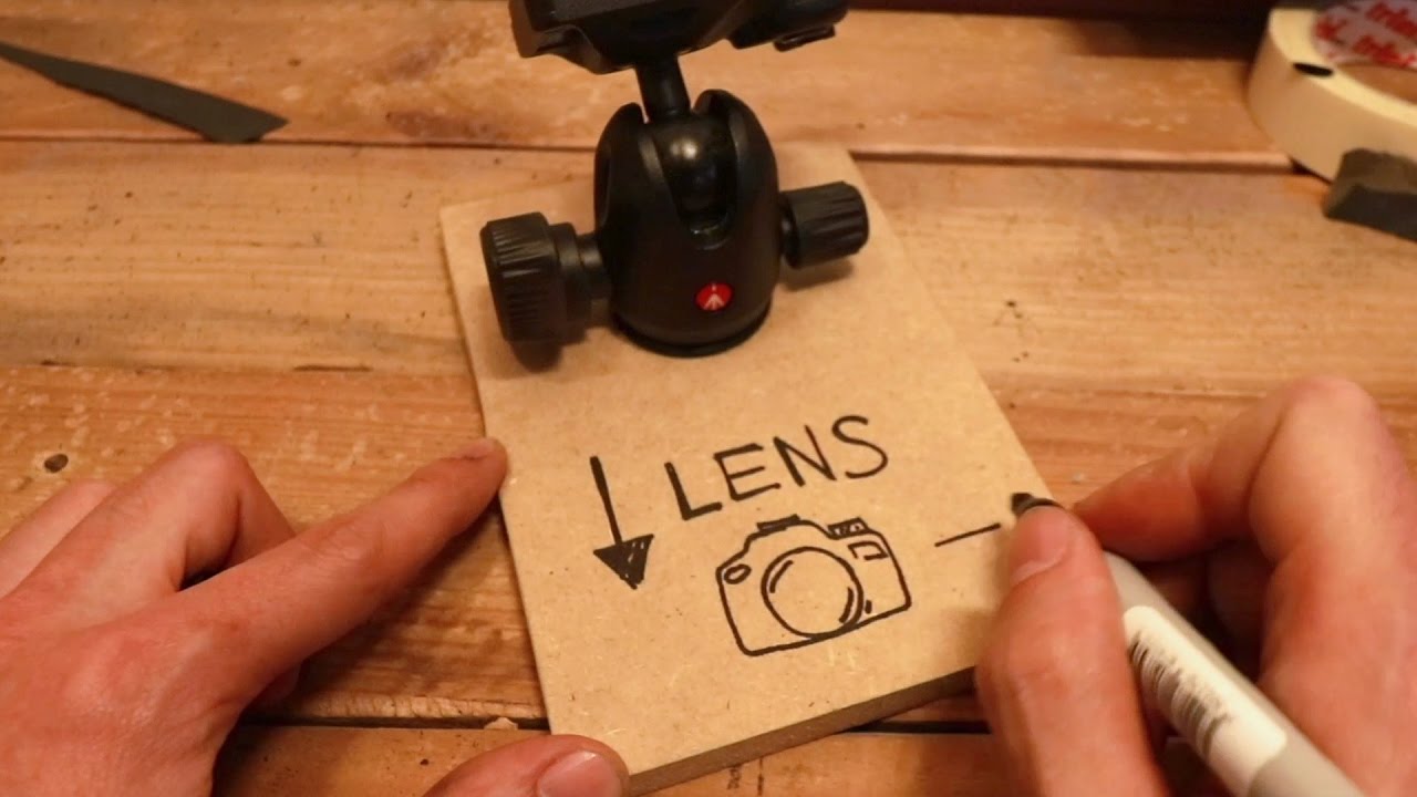 I use this a lot, DIY camera base