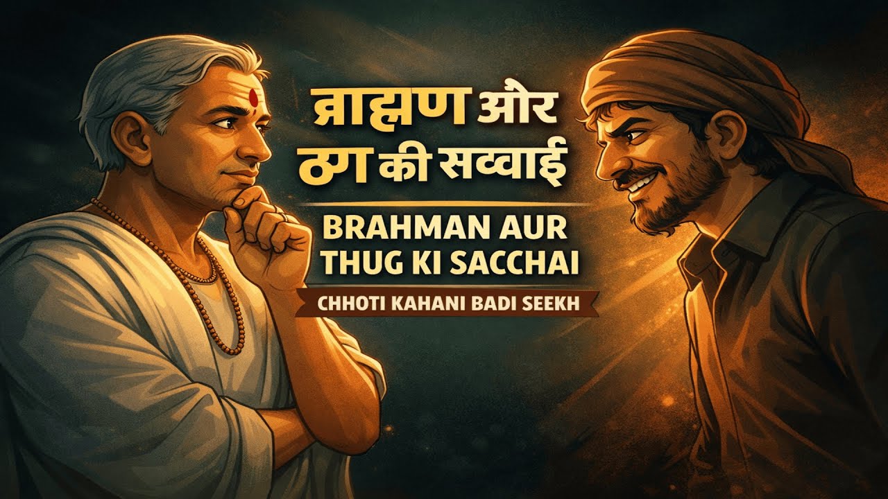 ब्राह्मण और ठग की सच्चाई | BRAHMAN AUR THUG KI SACCHAI | CHHOTI KAHANI BADI SEEKH | HINDI MORAL
