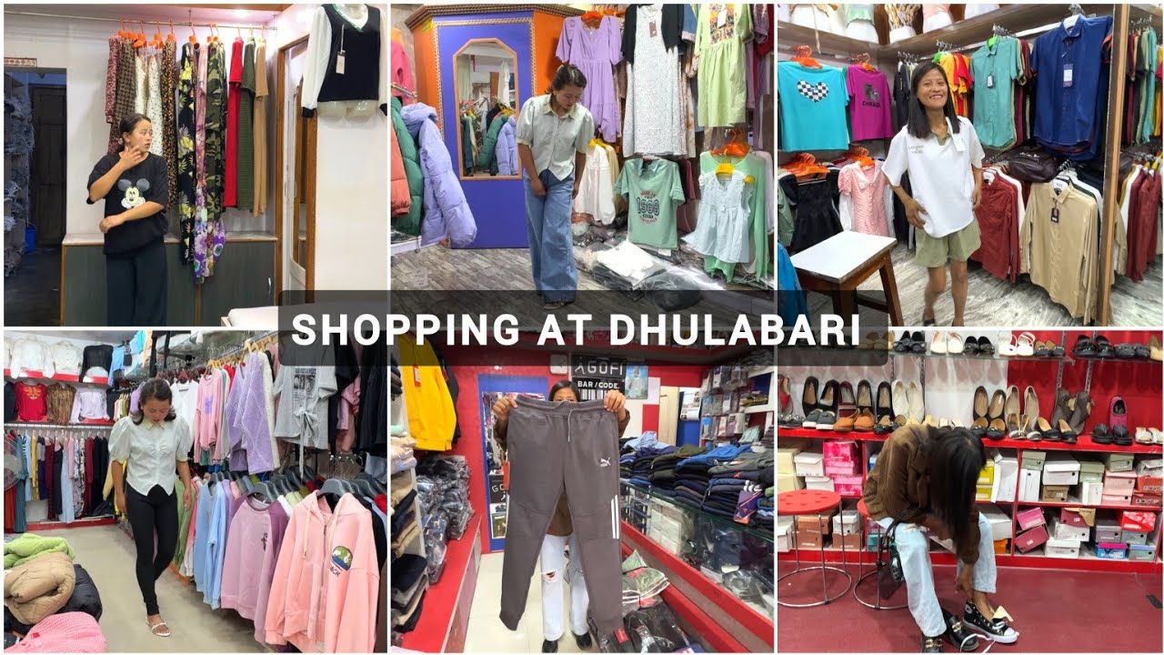 Shopping at DHULABARI Market / Shoes & Clothes / Shopping time Priyasheetalvlog