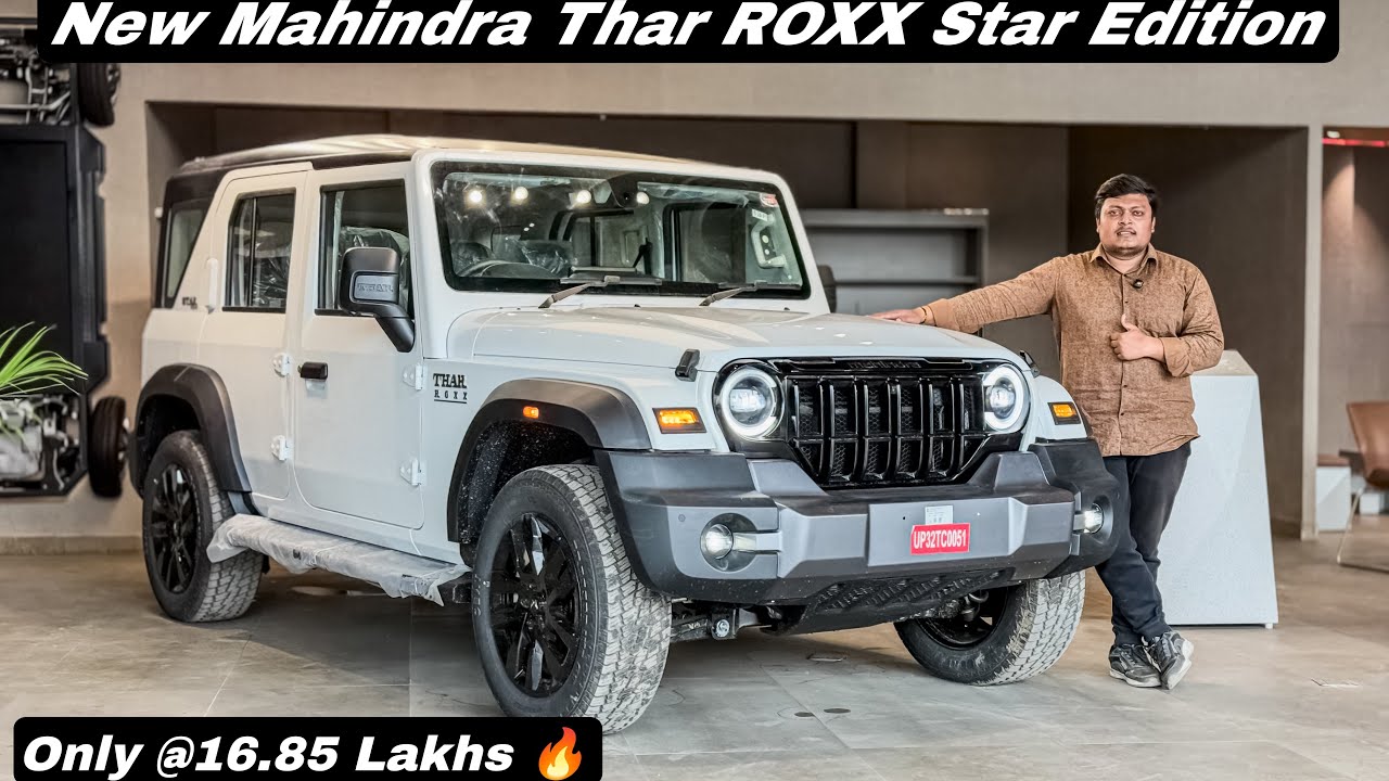 All New 2026 Mahindra Thar Roxx Star Edition Detailed Review 