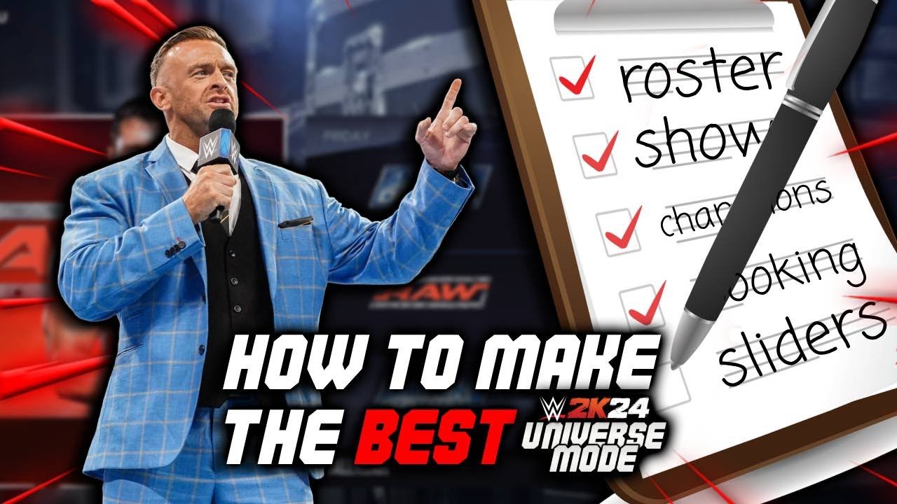 Build Your DREAM WWE 2K24 Universe Mode!
