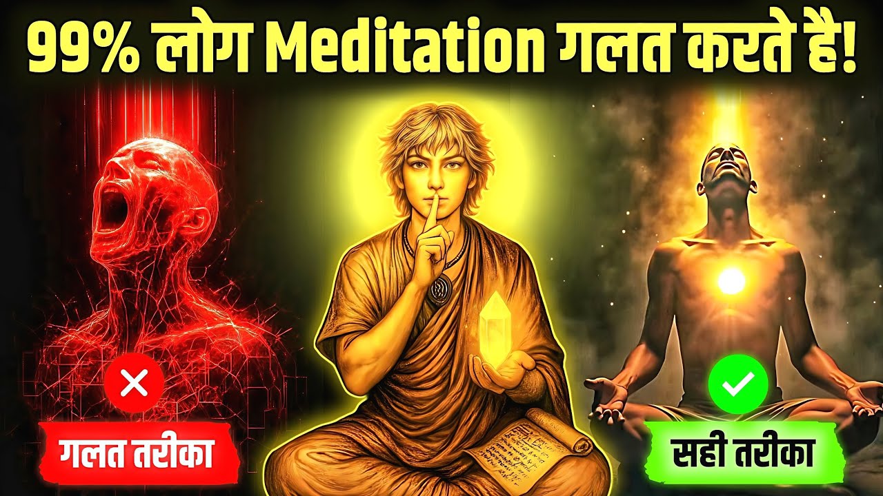 Ep 7 : 99% लोग Meditation गलत करते हैं 😱 | What Is The Right Way To Meditate?