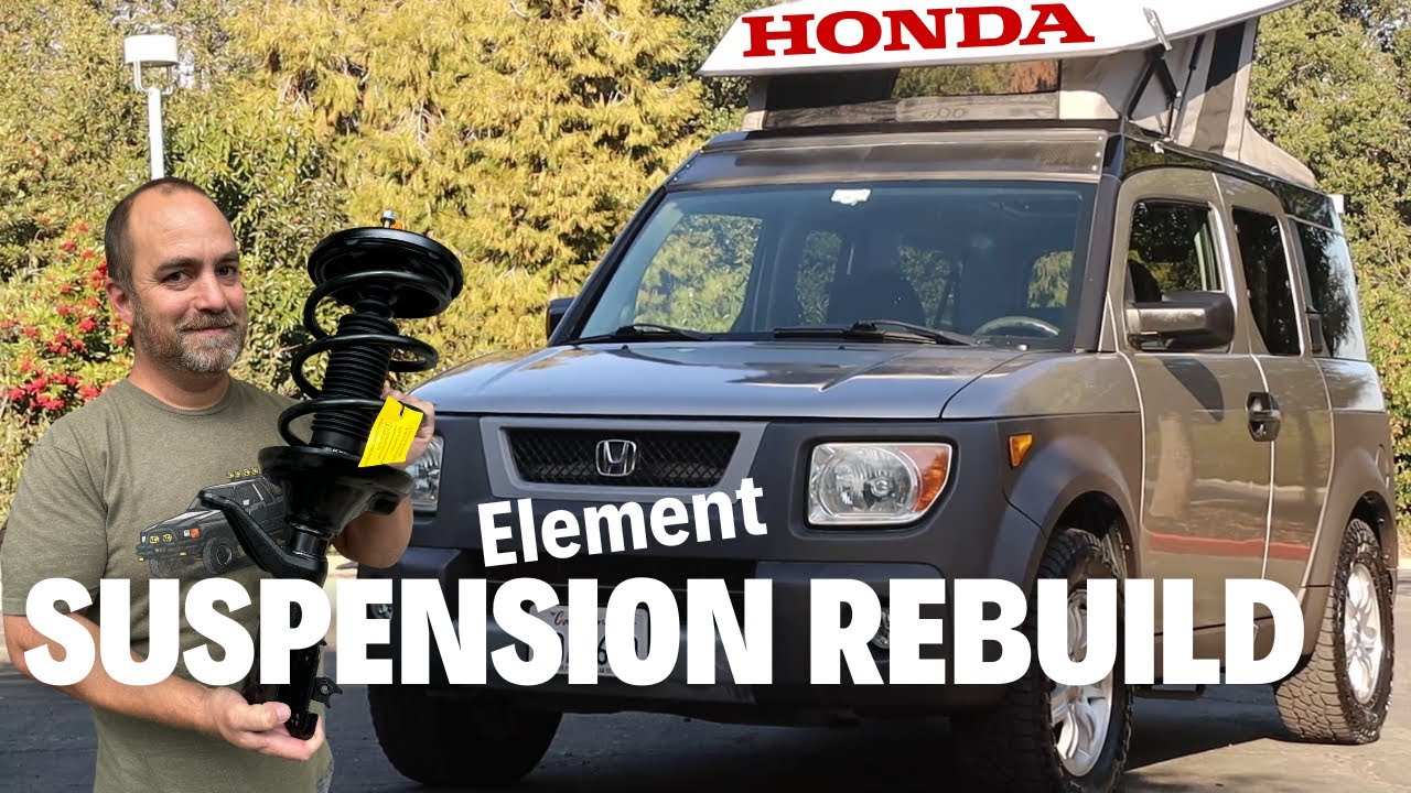 It's not supposed to bounce like that!! Element Suspension rebuild.