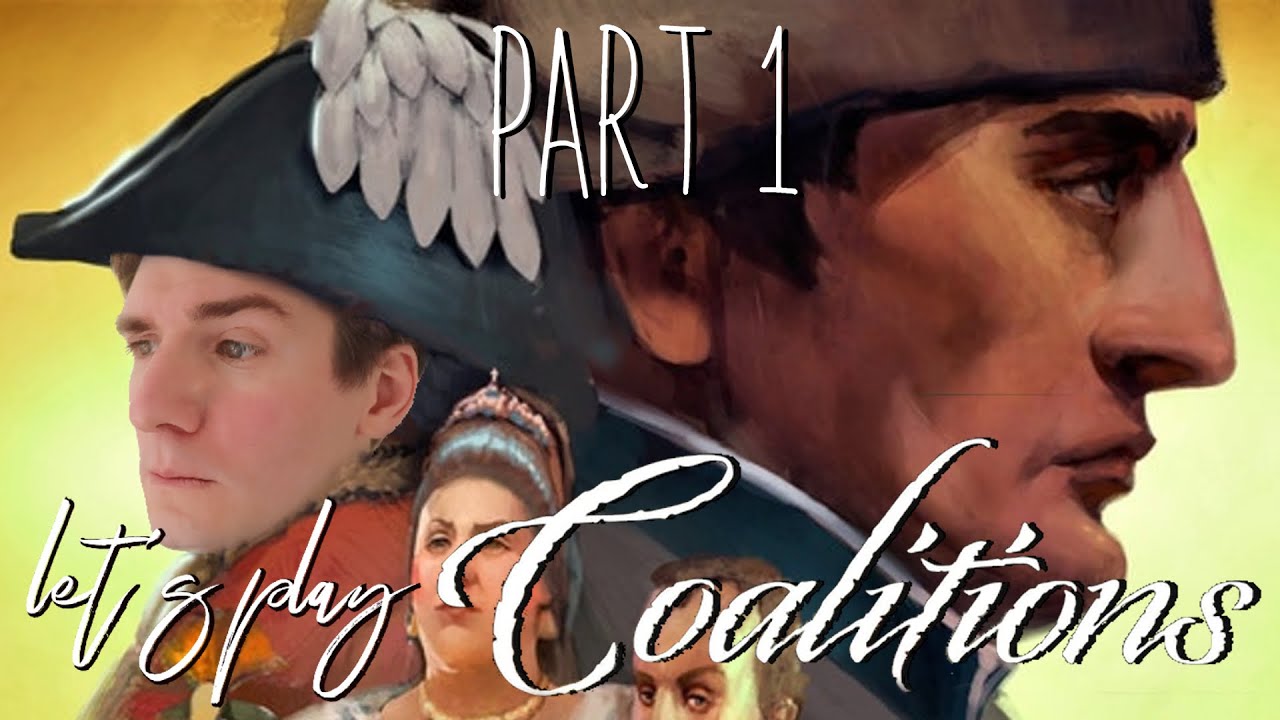 Robin vs Napoleon Part 1 | Let's Play COALITIONS the board game