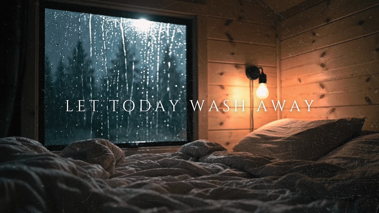 Release the Weight of the Day | Rain Sounds + Brown Noise for Deep Healing