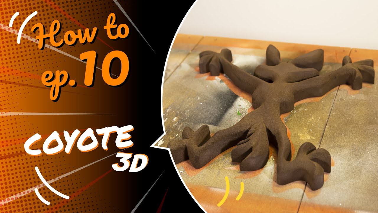 Coyote scolpito in 3D | PolyShaper How To
