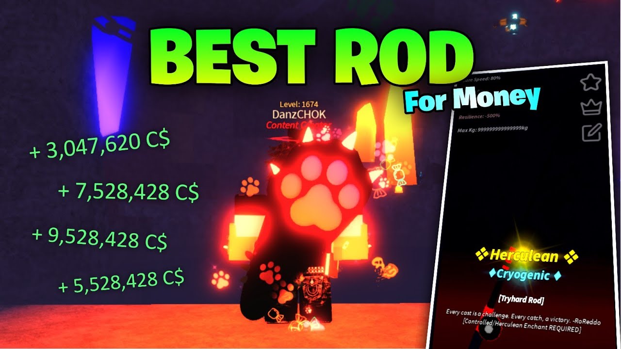 *BEST* Money Making Rod in Fisch &ndash; Tryhard Rod Full Showcase & How to Get It!