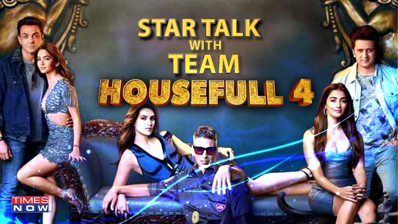 Akshay, Riteish, Kriti, Pooja, Bobby in a candid conversation | Star Talk With Team Housefull-4