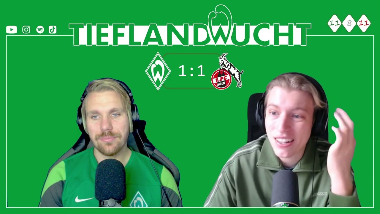 SV WERDER 1:1 1. FC KÖLN [ST12] Erst Top, Dann Flop