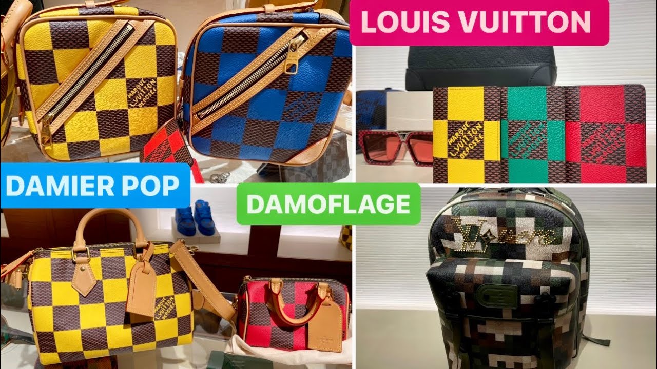 Louis Vuitton NEW Bags! Damier Pop + DAMOFLAGE | Pharrell SS24