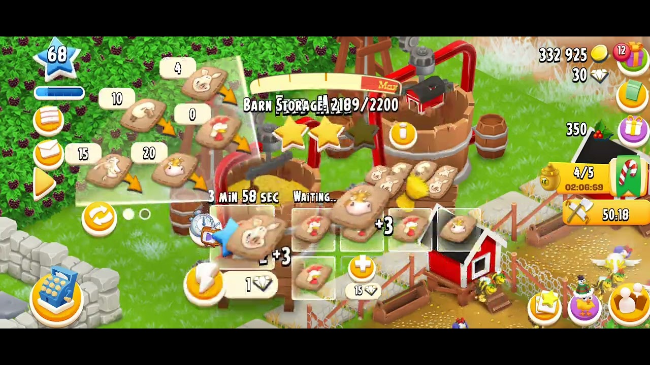 Hay Day Farm Gameplay | Level 68 💚