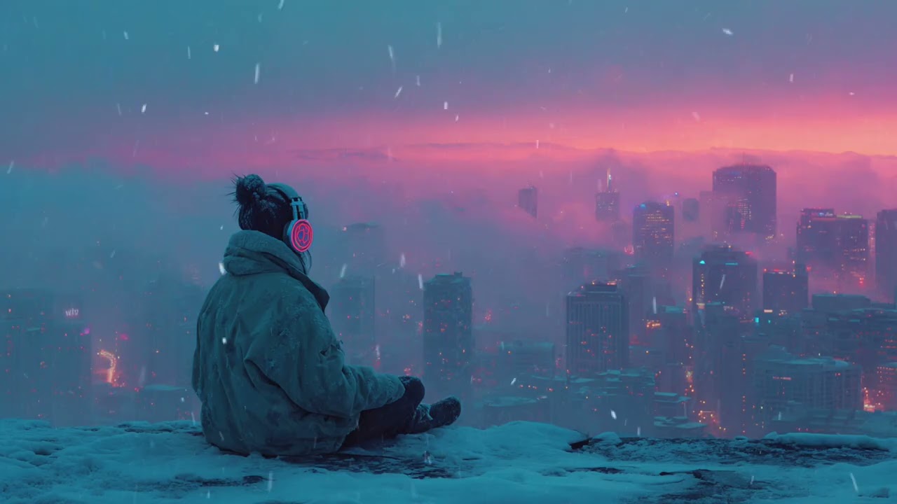 Synthwave Chill Mix &ndash; Winter Night Drive | 80s Retrowave for Relax & Study