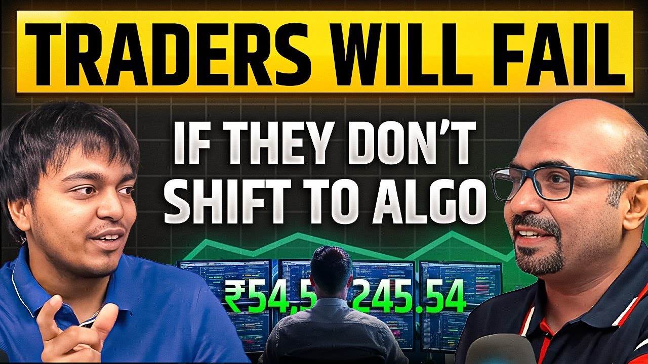 Algo Trading karke aaj crore bana liye ft. Vishal mehta