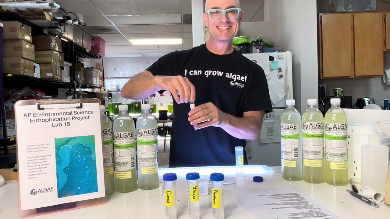 Algae Research and Supply: AP Environmental Science Eutrophication Kit