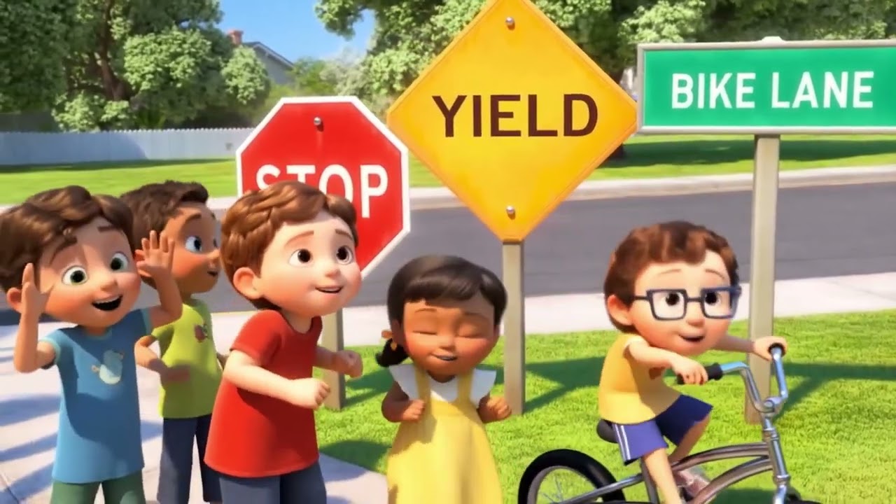 Niños Seguros  Canción de Seguridad Vial y en Bicicleta